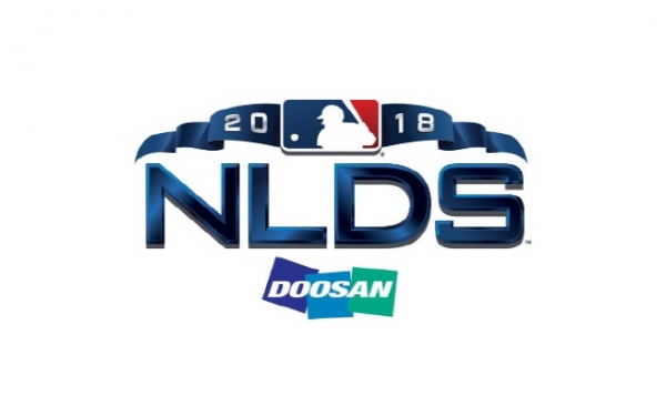 두산-MLB NLDS 결합로고, (이미지제공=두산)
