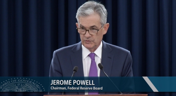제롬 파월 연방준비제도 의장이 지난 9월 28일 연방시장공개위원회(FOMC) 회의 결과를 브리핑하고 있다. (사진=연방준비제도)