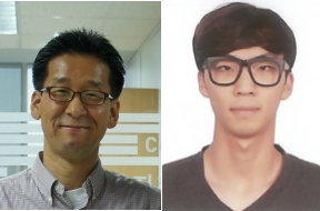 조병관(왼쪽) 교수, 최동희 연구원 사진제공=연구재단