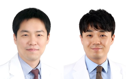 진상욱 교수(왼쪽)와 박원서 교수