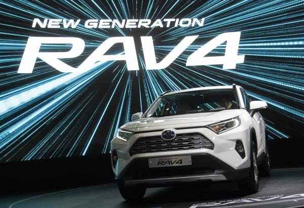 국내 최초로 소개된 5세대 풀 체인지 모델 ‘New Generation RAV4’ (사진=손진석 기자)