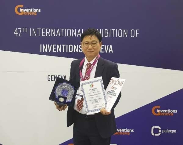 ‘2019 제네바 국제발명품전시회’ 특별상, 은상을 수상한 한국재난안전개발원 김이한 대표 