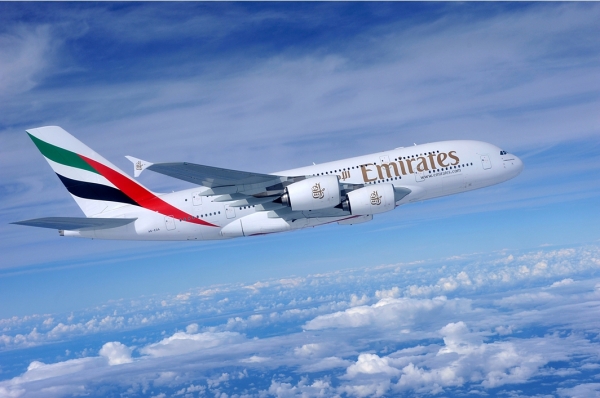 에미레이트 항공 A380 항공기. (사진제공=에미레이트항공)