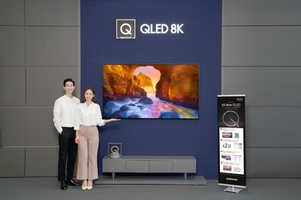 2019년형 'QLED TV'. (사진=삼성전자)