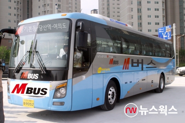 광역급행 M버스 모습(사진=김포시)