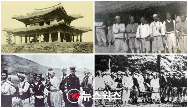 남한산성을 배경으로 활동했던 항일운동 역사적 자료들. (사진=광주시)
