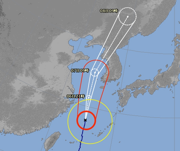 13호 태풍 링링 오키나와에 강력한 피해 (사진=일본기상청 캡처)
