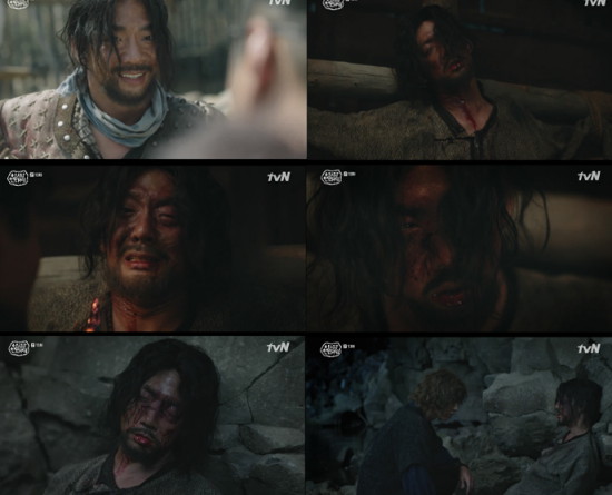 김도현 송중기 (사진=tvN ‘아스달 연대기’ 방송 캡처)