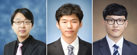 이상한(왼쪽부터) 교수, 이종민 박사과정, 윤홍지 석사 (사진제공=GIST)
