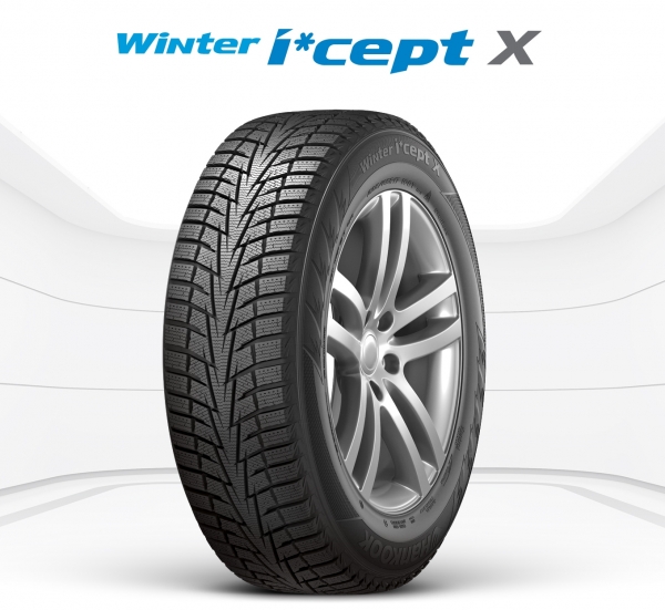 강력한 제동성능을 장점으로 하는 겨울용 SUV 타이어 '윈터 아이셉트 X'를 한국타이어가 출시했다.(사진=한국타이어)