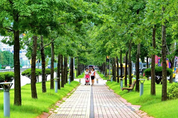 구미 '인동도시숲 문화축제'를 개최 했다.  (사진제공=경북도)