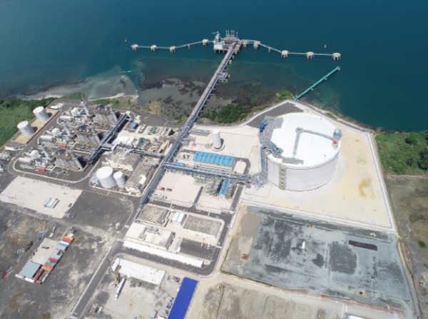 파나마 콜론 LNG 터미널 프로젝트 전경 (사진제공=포스코건설)
