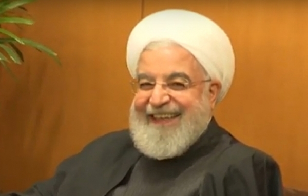 핫산 로하니 이란 대통령. (사진=VOA 유튜브 캡처)