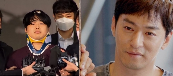 '박사방' 운영자 조주빈(왼쪽)과 배우 주진모(오른쪽). (사진=SBS뉴스·JTBC 캡처)