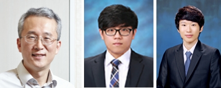 김은준(왼쪽부터) 연구단장, 김경덕 학생연구원, 신왕용 연구위원 (사진제공=IBS)