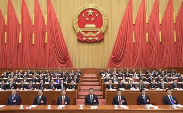 지난해 열린 중국 전국인민대표대회 회의. (사진=전인대 홈페이지)