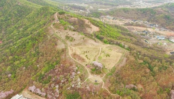 국가지정문화재 사적 제556호로 지정된 인천 계양산성. (사진제공=문화재청)
