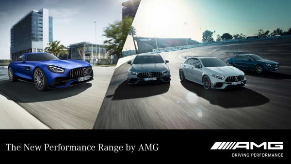 메르세데스-벤츠는 8월 출시 예정인 AMG 신차 4종을 선 공개했다.(사진제공=메르세데스-벤츠 코리아)