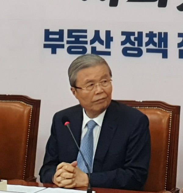 김종인 미래통합당 비대위원장. (사진=전현건 기자)