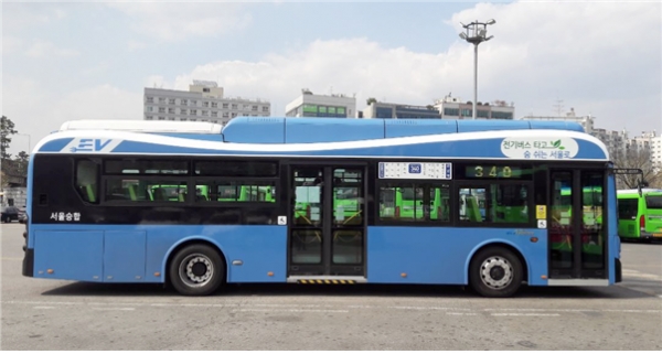 서울시가 도입해 운영하고 있는 전기 버스(사진제공=서울시)