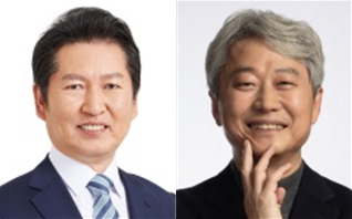 정청래(왼쪽) 더불어민주당 의원 vs. 김근식 경남대 교수. (사진=네이버 인물검색)