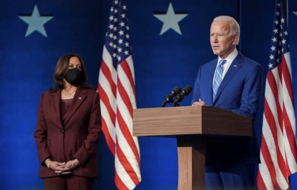 조 바이든(오른쪽) 미국 대통령 당선인. (사진=조 바이든 공식 페이스북 갈무리)<br>