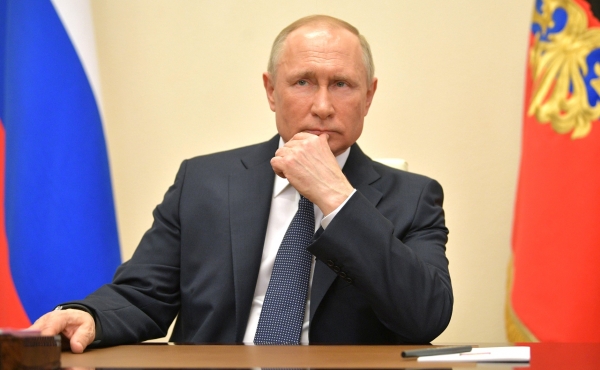블라디미르 푸틴 러시아 대통령 (사진=푸틴 공식 홈페이지 켑처)<br>