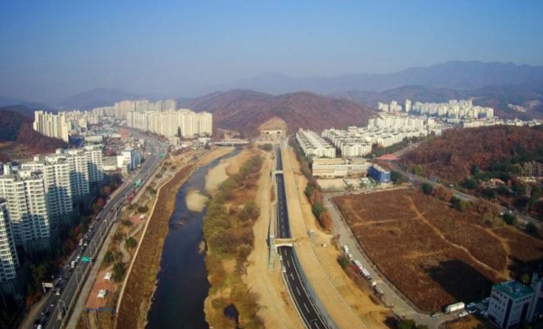 진접-내촌 국도건설공사(공사시점~부평1터널). (사진제공=국토교통부)
