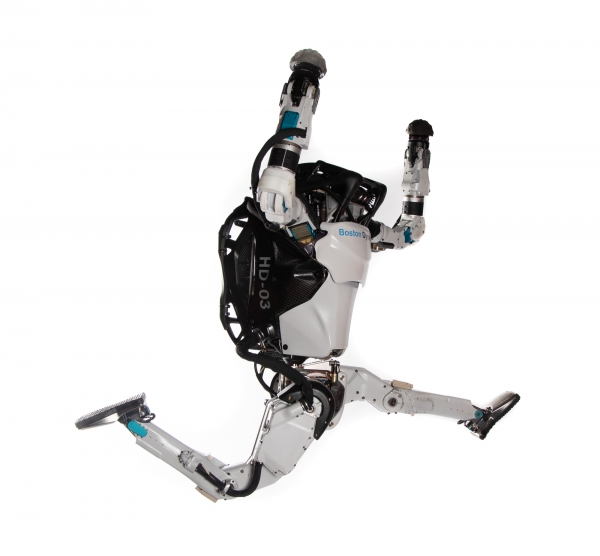 보스턴 다이내믹스가 개발한 2족 보행 로봇 '아틀라스'. (사진제공=현대자동차그룹)