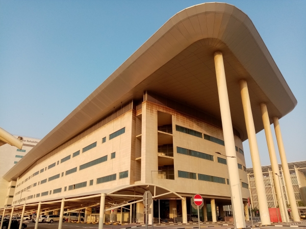 카타르 전문요양병원 Fit-out 건물. (사진제공=현대건설)