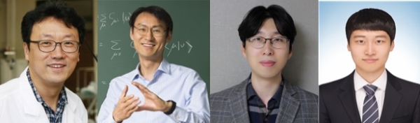 박정영(왼쪽부터) 교수, 정유성 교수, 정연식 교수, 이시우 박사 (사진제공=KAIST)