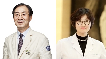 박성환 교수(왼쪽)와 조미라 교수