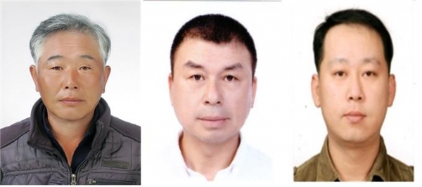 김기문(왼쪽부터), 박영만, 허원석씨. (사진제공=LG)