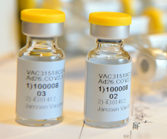 존슨앤드존슨의 자회사 얀센의 코로나19 백신. (사진=존슨앤드존슨 홈페이지 캡처)