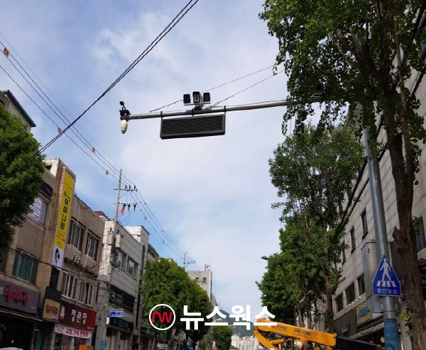차량번호인식 방범용 CCTV. (사진제공=양평군)