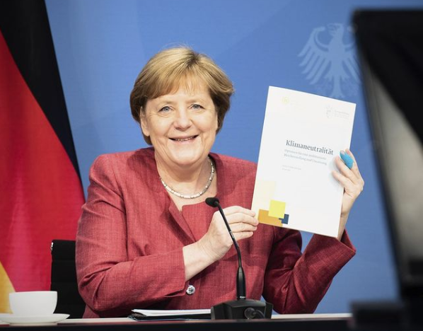 앙겔라 메르켈 독일 총리. (사진=메르켈 총리 인스타그램 캡처)