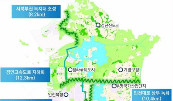인천광역시 서북부권 조성 계획. (사진제공=글로벌에코넷)