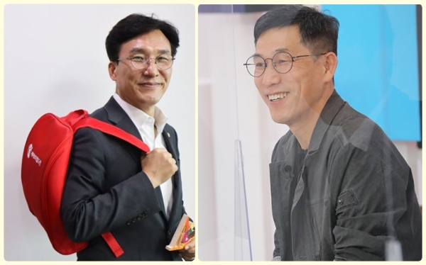 김민석 민주당 의원 vs. 진중권 전 동양대 교수. (사진=인스타그램 캡처)
