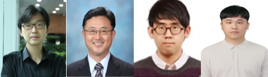 이상한(왼쪽부터) 교수, 이광희 교수, 최호중 박사과정생, 서세훈 박사 (사진제공=GIST)