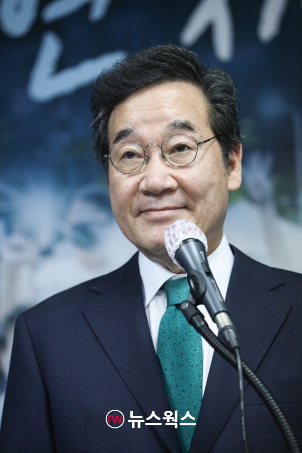 이낙연 민주당 전 대표가 지난 14일 서울 여의도에서 열린 '이낙연의 필연캠프 해단식'을 열었다. (사진=원성훈 기자)