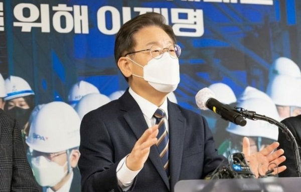 이재명 민주당 대선후보. (사진=이재명 인스타그램 캡처)