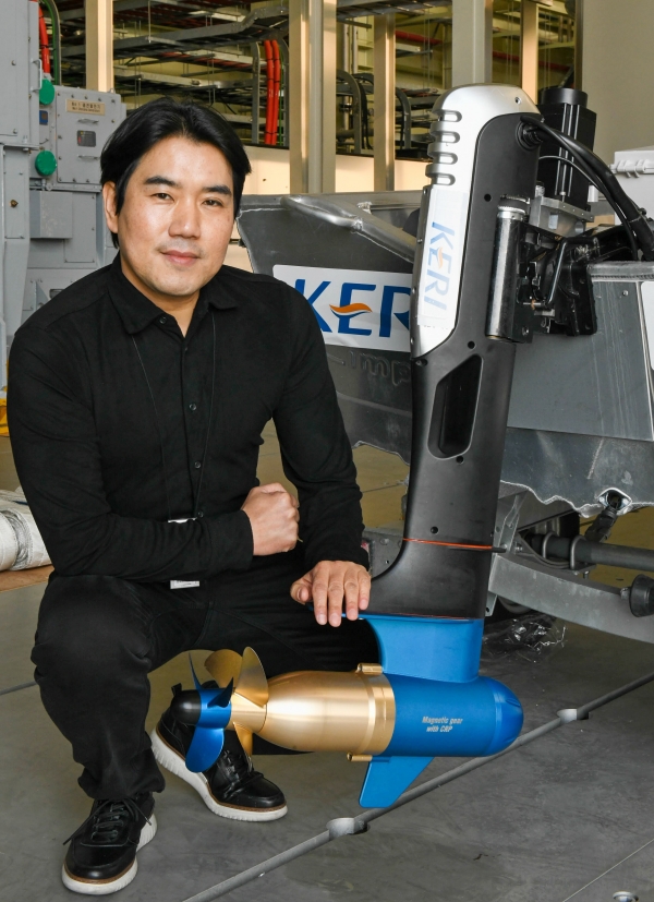 ‘비접촉 마그네틱 기어 기반 상반회전 프로펠러'를 개발한 한국전기연구원 홍도관 박사.jpg (1MB)