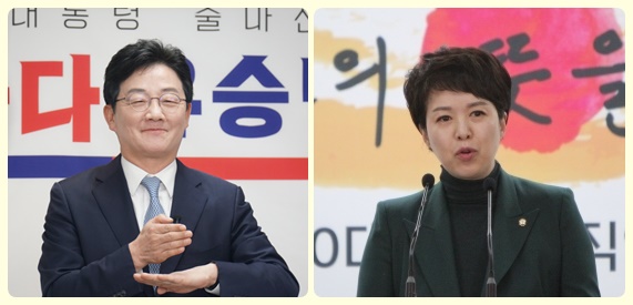 유승민(왼쪽) 국민의힘 전 의원·김은혜 국민의힘 의원. (사진=페이스북 캡처)