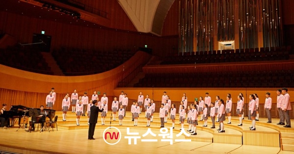 의왕시립소년소녀합창단 공연 모습(사진제공=의왕시)