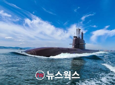 국산 3000톤급 잠수함 도산안창호함. (사진제공=해군)