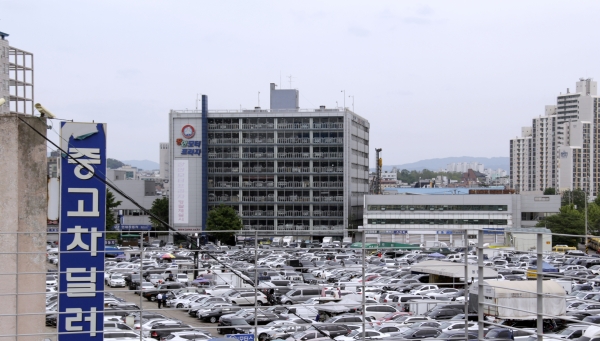 장안평 중고차 시장 전경 (사진=손진석 기자)