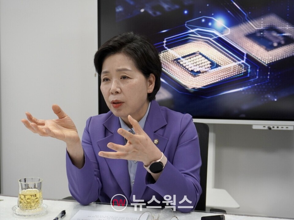 지난 15일 서울 여의도 국회 의원회관에서 뉴스웍스와 인터뷰를 진행한 양향자 무소속 의원. (사진=고지혜 기자)