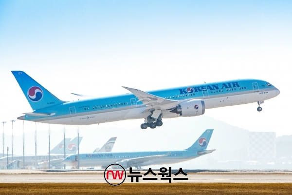 대한항공 보잉 787-9. (사진제공=대한항공)