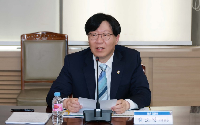 김소영 금융위원회 부위원장이 지난 24일 정부서울청사에서 '은행권 경영·영업관행·제도개선 TF 9차 실무작업반 회의'를 주재하고 있다. (사진제공=금융위원회)