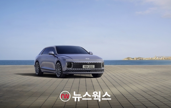 현대차의 실적을 견인하고 있는 '7세대 디 올 뉴 그랜저'. (사진제공=현대차)